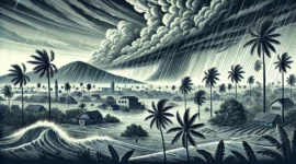 Ilustrasi hujan
