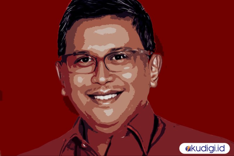 Hasto Kristiyanto Sekretaris Jenderal PDI Perjuangan. Ilustrasi: Akudigi.id