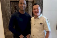 Patrick Kluivert dan Aries Sandi/ dok pribadi